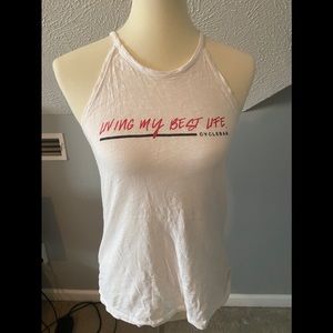 Cyclebar white tank. Excellent condition